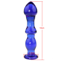 Dildo de vidro do brinquedo do sexo para mulheres Injo-Dg230